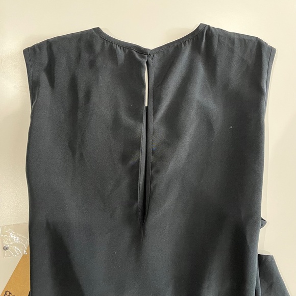 NEW Go By Go Silk Midi Dress Black - Picture 4 of 10